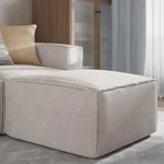 Flash Furniture Contemporary Modular Sectional Sofa Ottoman In Cream Fabric New. Price: $218.78.