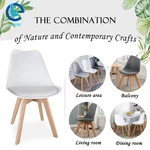 2PCS Office Task Chair Lounge Tulip Dining Leather Upholstered New. Price: $108.19.