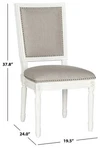 Safavieh Buchanan Rect Side Chair, Reduced Price 2172786302 FOX6229D Open. Price: $232.00.