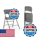 Flash Furniture Hercules Series Metal Folding Chairs Cushioned Seats Fabric New. Price: $132.92.