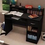 South Shore Axess Computer Desk With Hutch In Pure Black New. Price: $244.99.