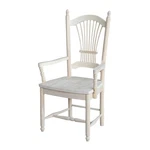 Ic International Concepts Sheafback Arm Chair 225LBS Wt Capacity Solid Real New. Price: $205.30.
