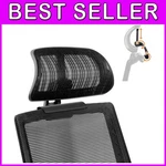 Mesh Office Chair Headrest- 3D Adjustable Universal Design For Enhanced Support New. Price: $106.99.