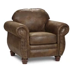 American Furniture Classics Microfiber Sedona Arm Chair In Brown New. Price: $1013.01.