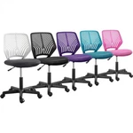 Armless Study Chair Mesh Desk Task Kids Student In Home School New. Price: $48.99.