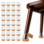 Yozon Chair Leg Floor Protectors For Hardwood Round Medium, CLEAR-32PCS New. Price: $33.11.