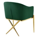 Meridian Furniture Xavier Green Velvet Dining Chair (set Of 3) New. Price: $789.00.