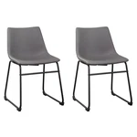 Signature Design By Ashley Centiar Urban Industrial Faux Leather Bucket Dining New. Price: $187.58.
