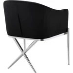 Meridian Furniture Xavier 19.5"H Velvet Dining Chair Black New. Price: $242.51.