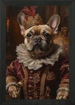French Bulldog Noble Scholar Rena Framed Wall Art Poster Canvas Print Picture New. Price: $22.64.