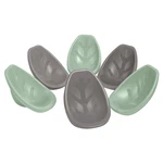 Sage/grey Leaf Floor Seat Rocker Chair 6-PIECE Comfort Set New. Price: $140.99.