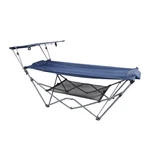 Ozark Trail 2 Person Hammock Canopy Blue Outdoor Camping Swing New. Price: $58.99.