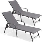 Crestlive Products Chaise Lounge Outdoor With Armrests, Pool Chairs New. Price: $221.22.