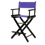 Casual Home 220-02/021-41 Director Chair 24 Counter Height Blackframe/purple New. Price: $101.36.