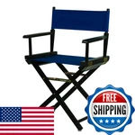 Casual Home Directors Chair Black Frame/royal Blue CANVAS18 - Classic Height New. Price: $88.38.