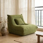 Lounge Chair With Pillow Lazy Floor Sofa For Living Bedroom Office Green New. Price: $160.31.