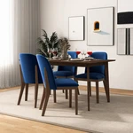 Gdfstudio Kaitlyn Modern Mid-century Dining Chair With Solid Wood Legs &... New. Price: $494.49.