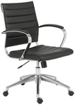 Axel Black Leatherette Adjustable Swivel Office Chair New. Price: $554.40.