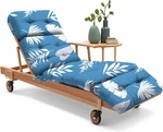 Outdoor Chaise Lounge Chair Cushion 75.1 X 22.8 4.7 Inches Blue Leaf Waterproof New. Price: $104.99.