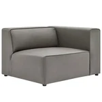 Modway Furniture Mingle Vegan Right-arm Chair Gray -EEI-4622-GRY New. Price: $789.99.