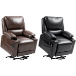 Homcom Electric Heated Massage Reclining Chair With Remote, Side Pockets New. Price: $424.83.