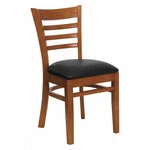 Hercules Restaurant Chair, Wood Back, 17-1/4 In 20" 33-3/4" Flash New. Price: $177.80.