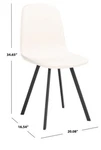 Safavieh Ellery Dining Chair, Reduced Price 2172707412 DCH2002A-SET2 Open. Price: $195.00.
