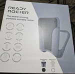 Ready Slate Portable Storable Rocker, Gray Matte Metal Frame, Indoor New. Price: $85.00.