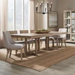 Liberty Furniture Proximity Place 7 Piece Double Pedestal Table Set - Brown New. Price: $2901.23.