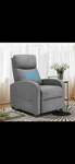 Sweetcrispy Grey Recliner Chair For Adults Massage Adjustable Modern Living Room Used. Price: $79.00.