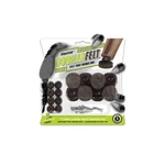 Slipstick Gorillafelt Brown/gray 1 In. Screw-on Chair Glide Set 8 Pk CB259 New. Price: $10.95.