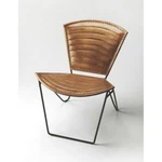 Butler Felix Iron & Leather Accent Chair, Medium Brown - 6167344 New. Price: $189.99.