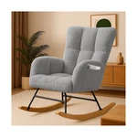 Comhoma Nursery Chair, Teddy Upholstered Glider Rocking... Fast Usa Ship New. Price: $178.67.