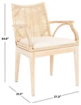 Safavieh Gianni Arm Chair, Reduced Price 2172786623 SEA4011B Open. Price: $183.00.