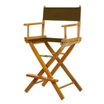 Casual Home 220-05/021-45 Director Chair 24" Counter Height Honey Oakframe/bro New. Price: $90.22.