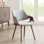 Westin Gray Fabric And Beech Wood Dining Chair New. Price: $349.99.