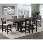 Steve Silver Napa Dusky Cedar Brown 7-PIECE Counter Height Dining Set New. Price: $1370.99.