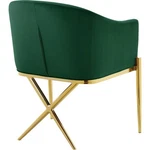 Meridian Furniture Xavier Green Velvet Dining Chair New. Price: $243.93.