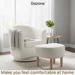 Swivel Accent Armchair Single Sofa W/ottoman Modern Fabric For Living Room New. Price: $146.06.