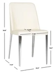Safavieh Baltic Side Chair, Reduced Price 4172700128 FOX2012C Open. Price: $236.00.