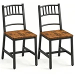 Hoobro Kitchen Chairs Set Of 2, Wooden Dining Room With Metal Frame, New. Price: $113.96.