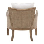 Traditional Oak And Rattan Occasional Chair-lily Collection New. Price: $1879.00.