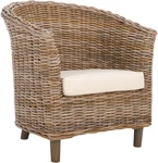 Omni Honey Barrel Chair - Stylish & Comfortable Home Collection Seating New. Price: $483.99.