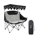 Imseigo Double Camping Chair Adjustable Shade Canopy Oversized Portable Folding New. Price: $144.55.