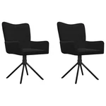Swivel Dining Chairs 2 Pcs Upholstered Accent Leisure Side Velvet Vidaxl New. Price: $129.99.
