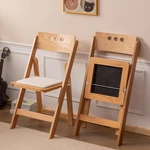 Gtnsafp Wooden Folding Chair Soft Cushion Simple And Stylish Comfortable New. Price: $165.33.