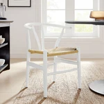 Amish Dining Chair White New. Price: $184.25.