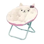American Originals Plush Animal Saucer Chair, Llama *distressed Pkg Open. Price: $49.99.