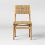 Ceylon Woven Dining Chair Natural - Opalhouse Open. Price: $106.24.