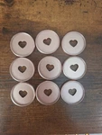 The Happy Planner Large Discs Set Of 9 Rose Gold Me And My Big Ideas Used. Price: $6.99.